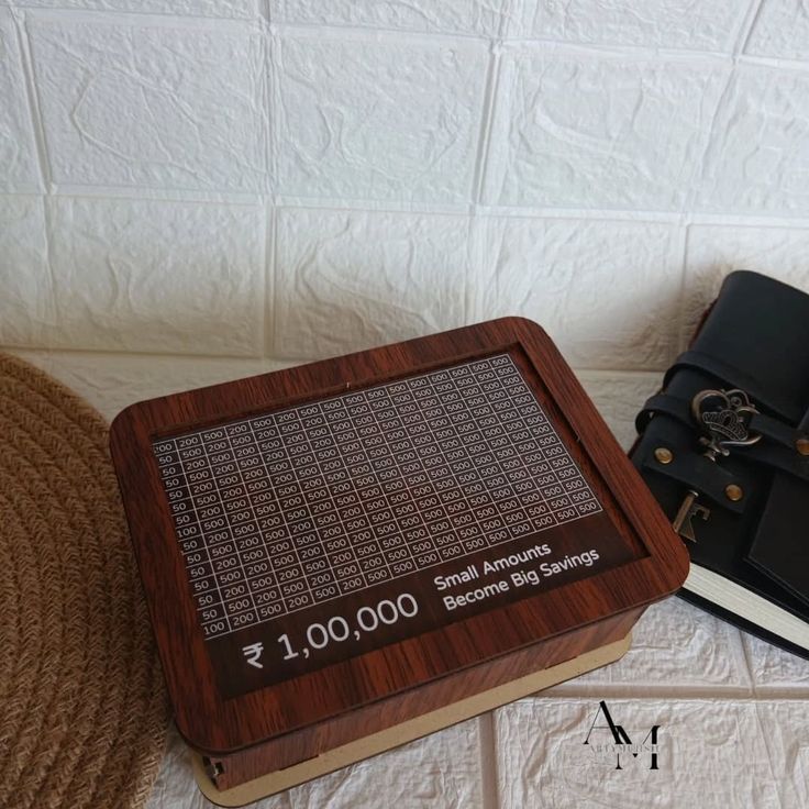 Wooden Piggy Bank – Classic Money Saving Box for Kids &amp; Adults | Premium Wooden Coin Bank for Home Decor &amp; Gifting