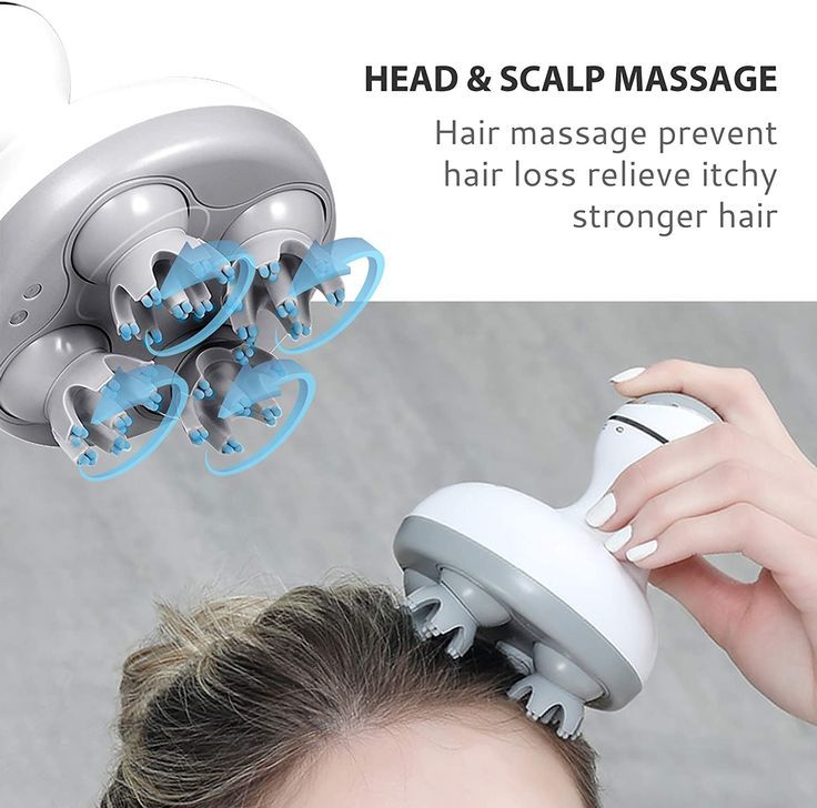 Smart Electric Scalp Massager – Relaxing Head Massage for Stress Relief & Hair Growth