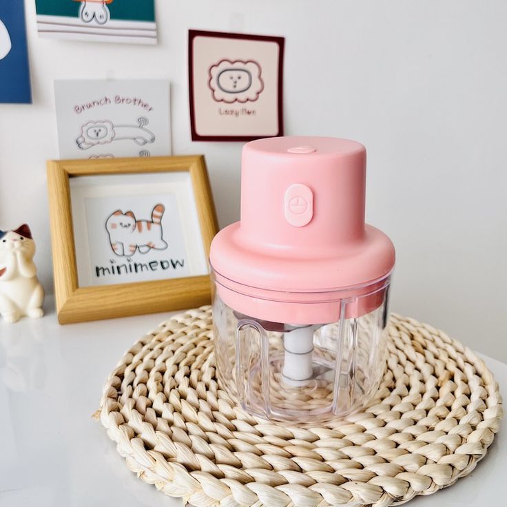 Mini Electric Garlic Chopper | USB Rechargeable Food Processor | Portable Vegetable & Onion Cutter for Kitchen