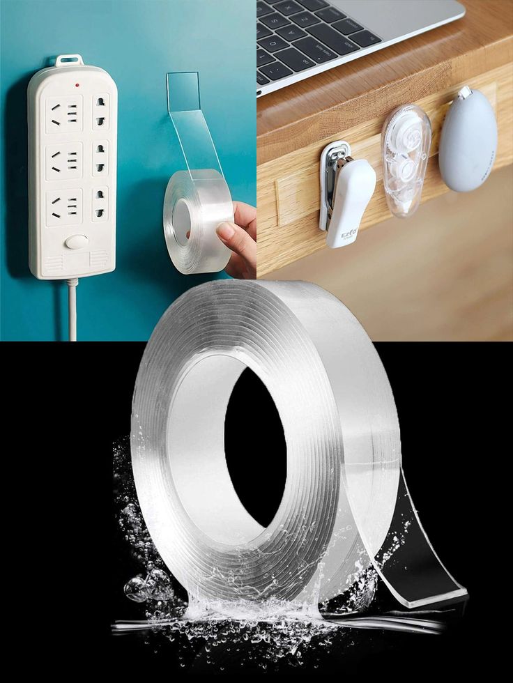 Ivy Grip Heavy-Duty Double Sided Transparent Tape | Multi-Purpose Nano Adhesive Tape | Reusable & Waterproof