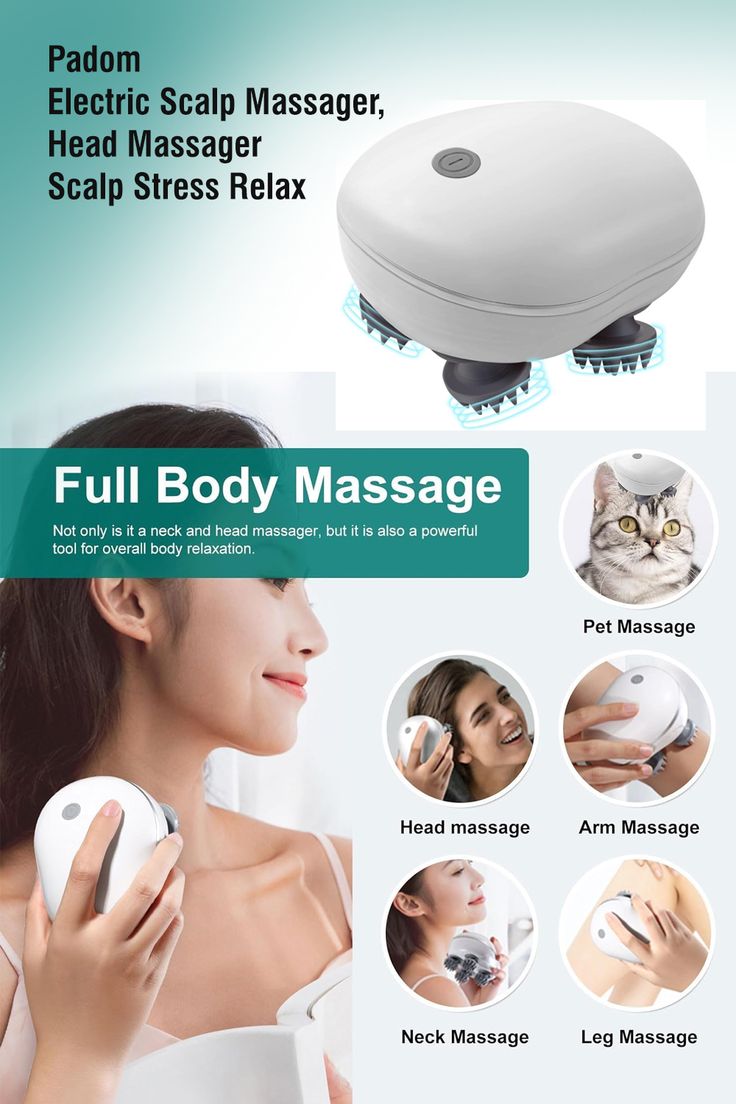 Smart Electric Scalp Massager – Relaxing Head Massage for Stress Relief & Hair Growth