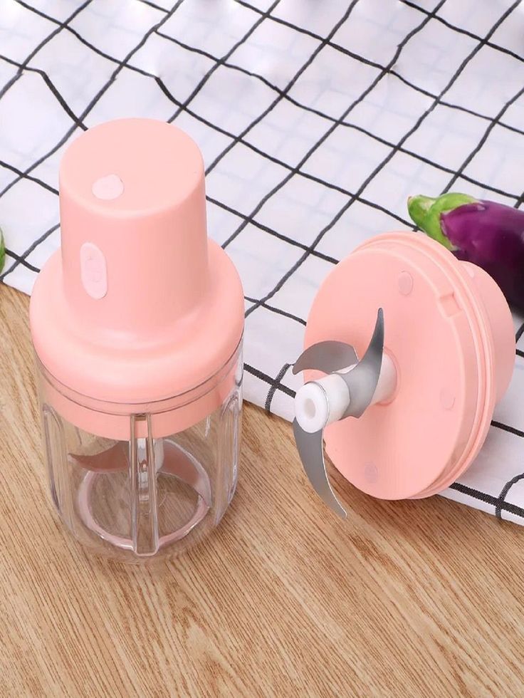 Mini Electric Garlic Chopper | USB Rechargeable Food Processor | Portable Vegetable & Onion Cutter for Kitchen